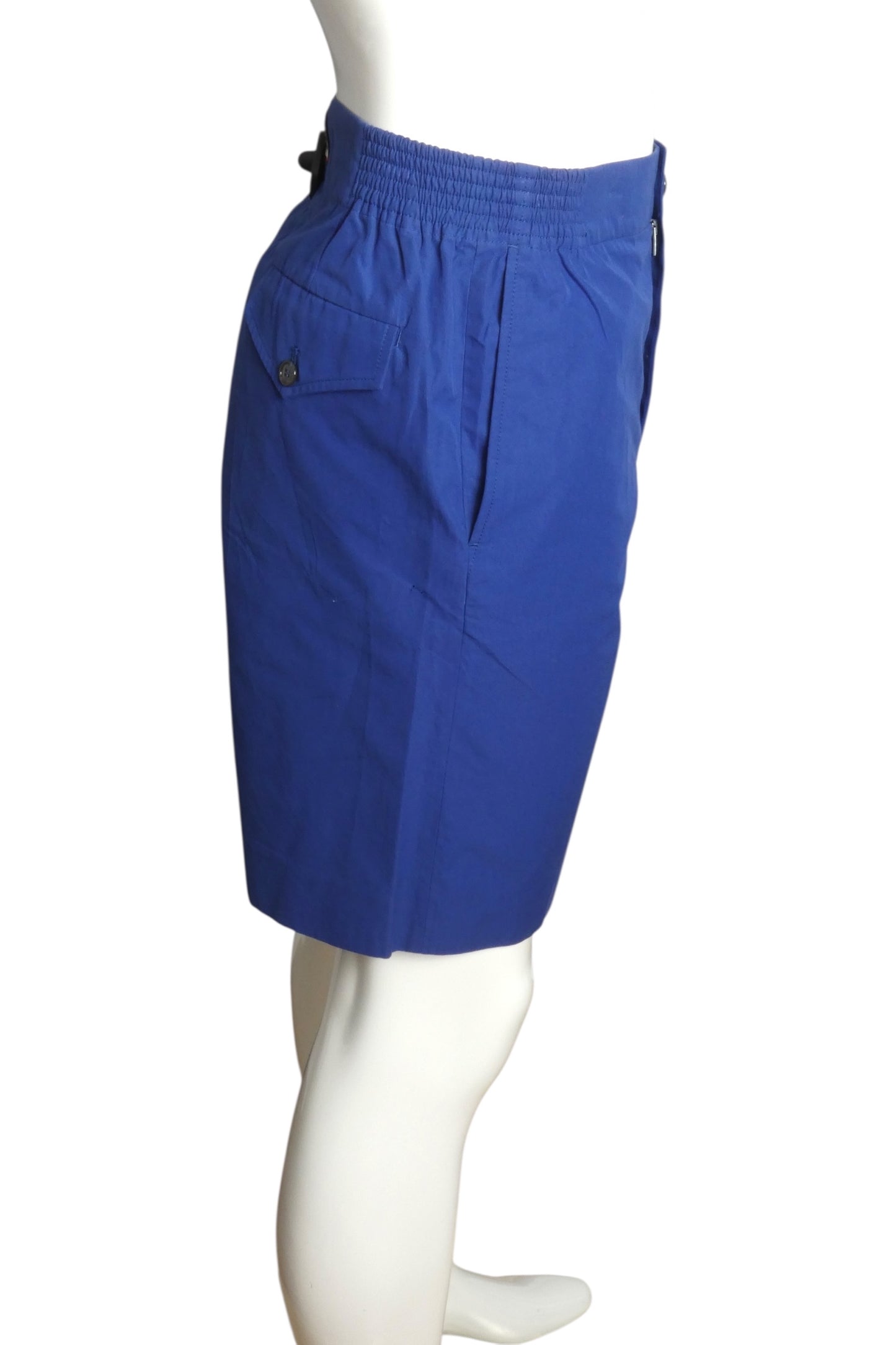 GUCCI- NWT 2019 Blue Cotton Casual Shorts, Waist-30