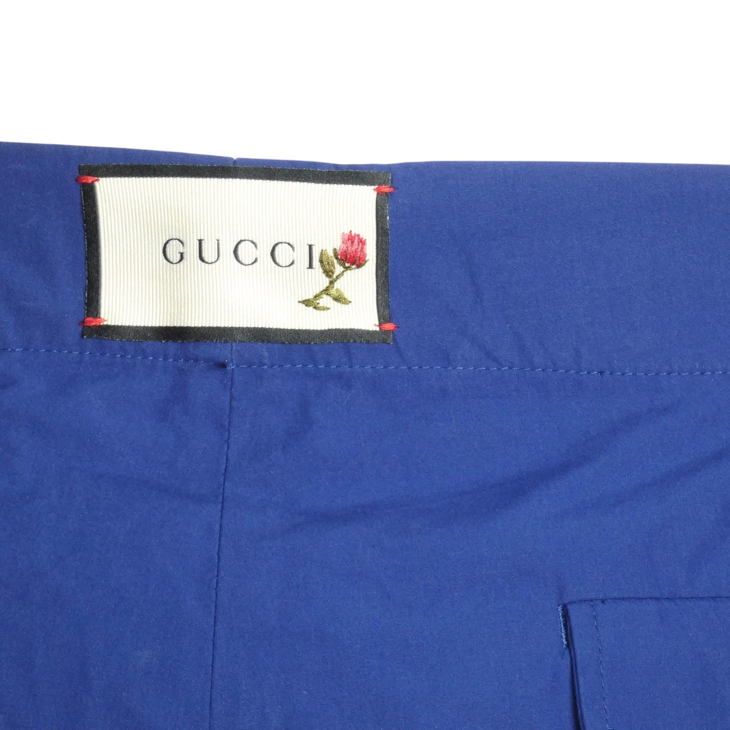 GUCCI- NWT 2019 Blue Cotton Casual Shorts, Waist-30