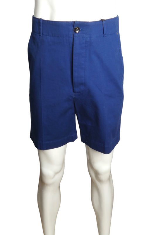 GUCCI- NWT 2018 Blue Cotton Shorts, Waist-32