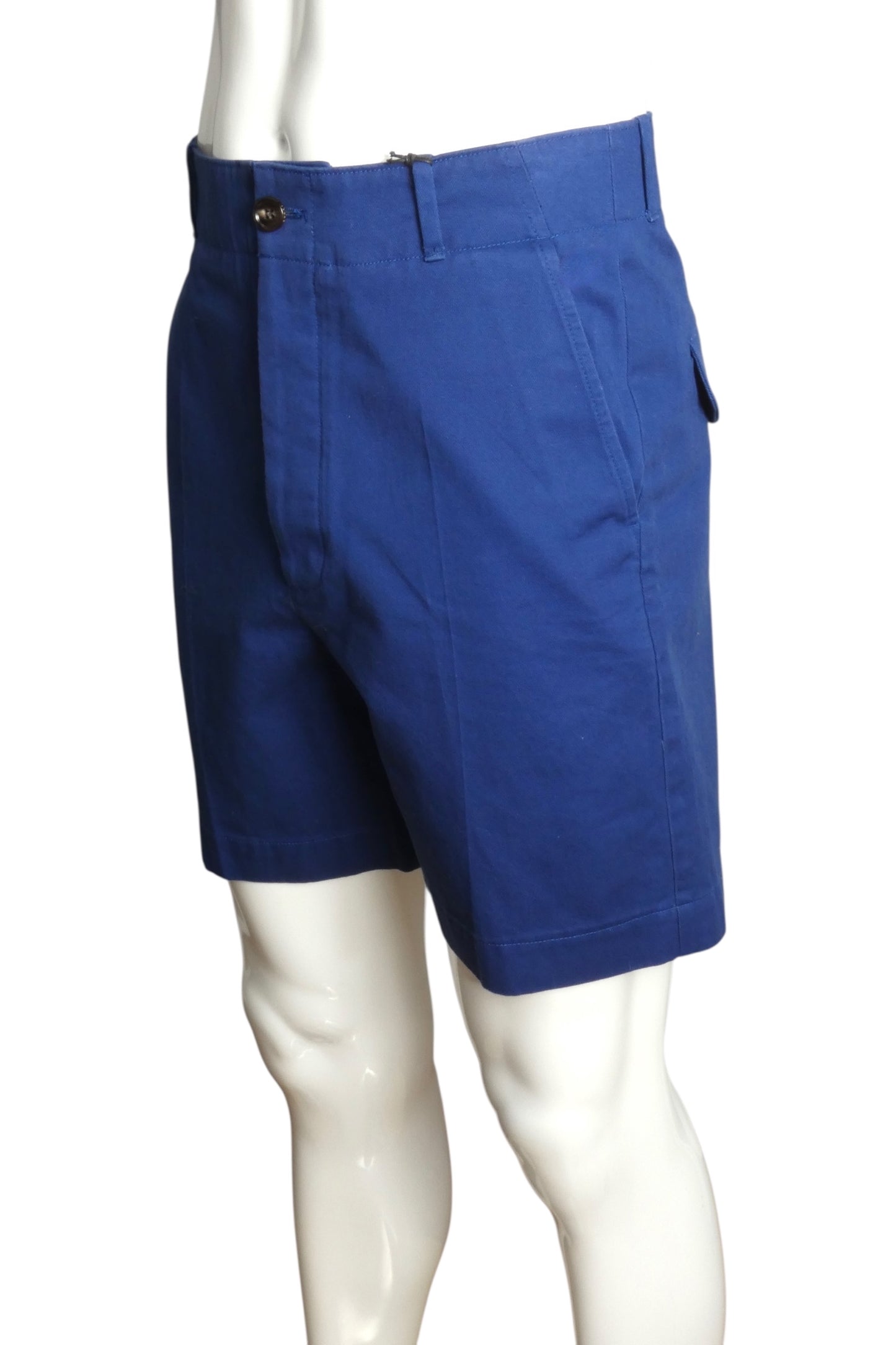 GUCCI- NWT 2018 Blue Cotton Shorts, Waist-32
