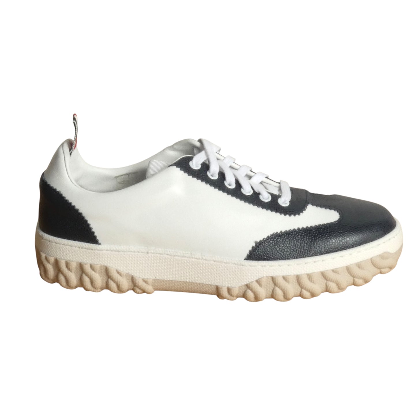 THOM BROWNE-NWT Cable Knit Court Shoes, Size 10