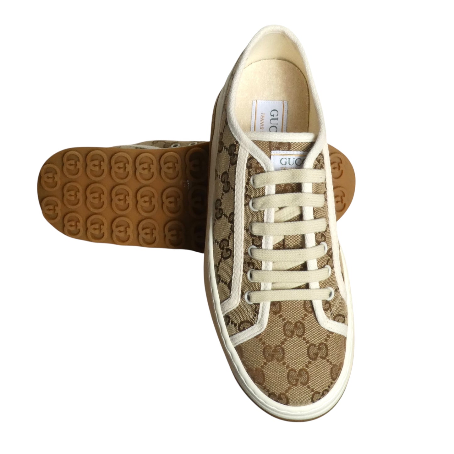 GUCCI- NWT 1977 Canvas Platform Sneakers, Multiple Sizes Available