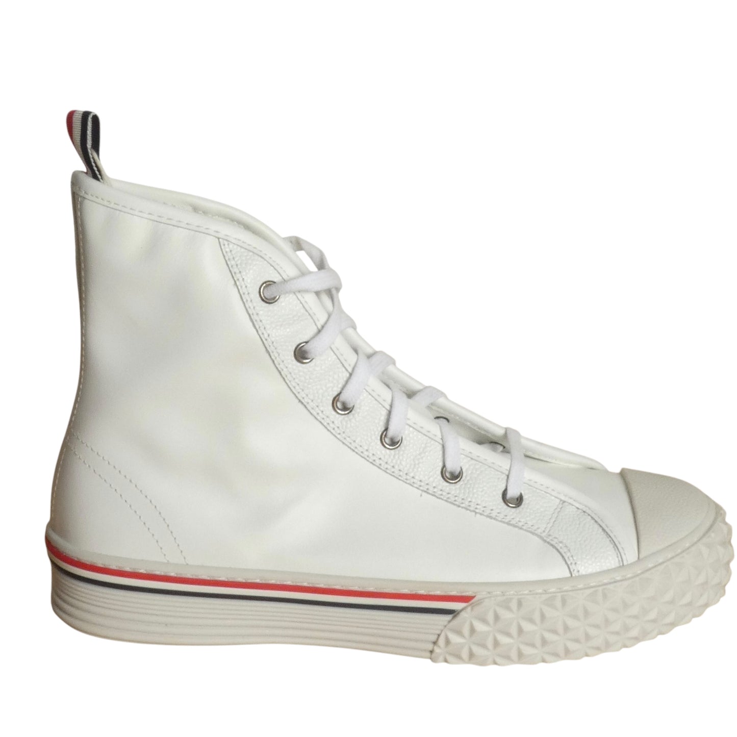 THOM BROWNE-NWT Collegiate high-top sneakers, Size-8.5