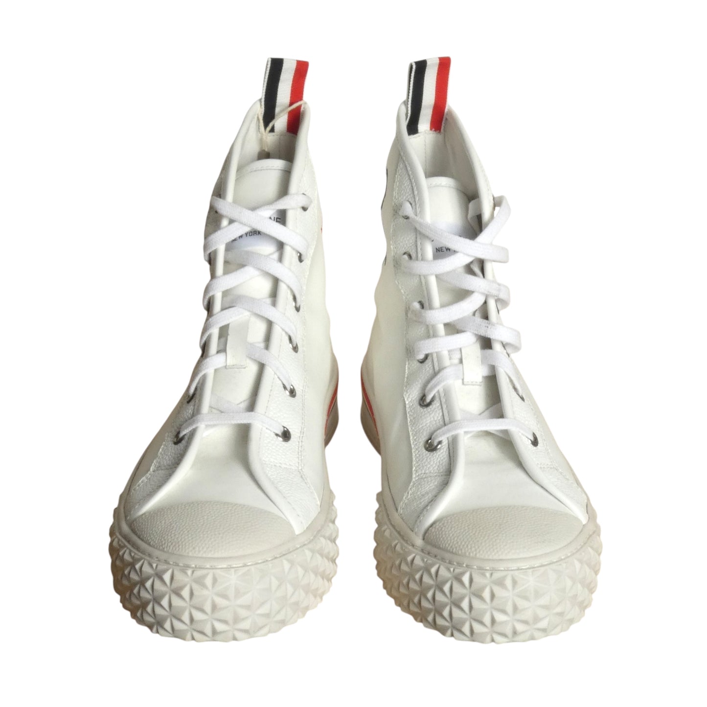 THOM BROWNE-NWT Collegiate high-top sneakers, Size-8.5