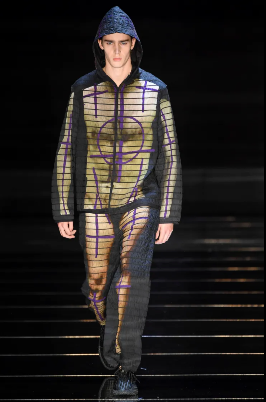 CRAIG GREEN- 2020 L/S Graphic Print T-Shirt, Size XL