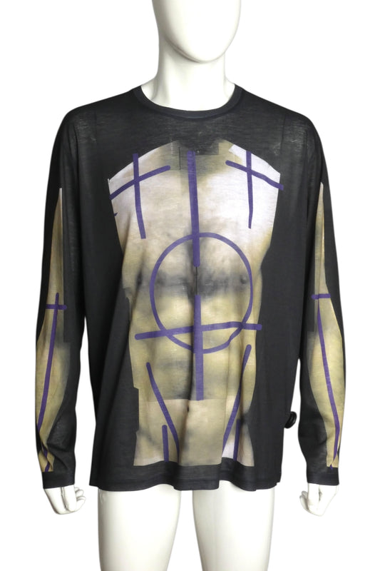 CRAIG GREEN- 2020 L/S Graphic Print T-Shirt, Size XL