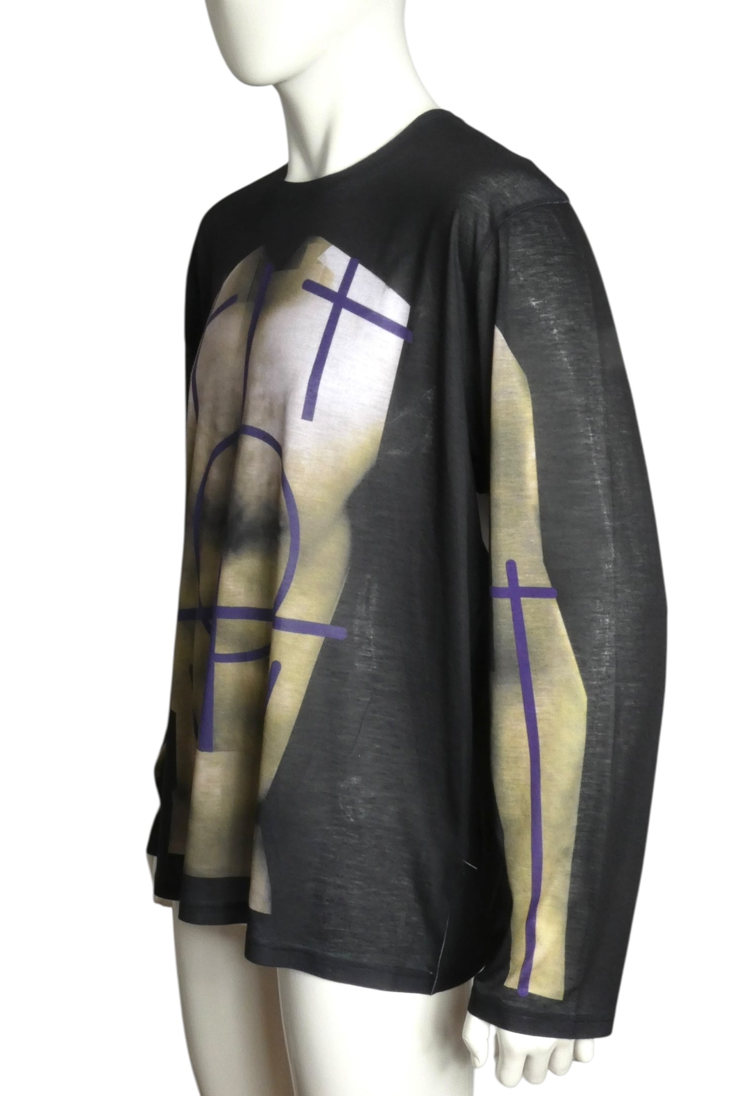 CRAIG GREEN- 2020 L/S Graphic Print T-Shirt, Size XL