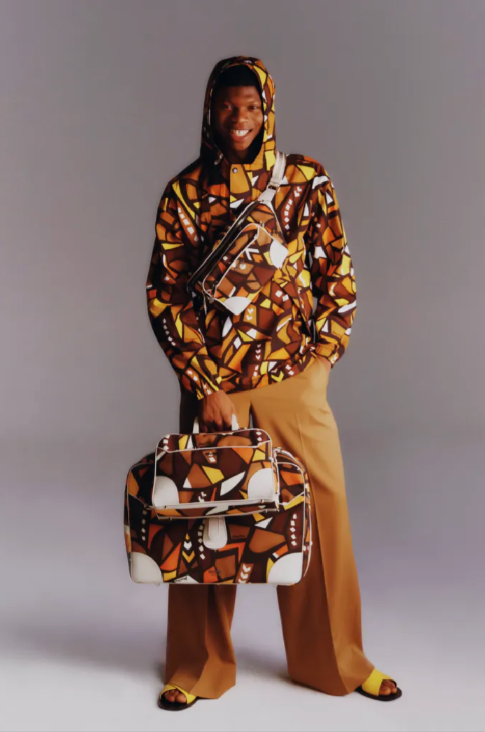 MOSCHINO COUTURE- NWT 2023 Printed Cotton Jacket, Size Medium