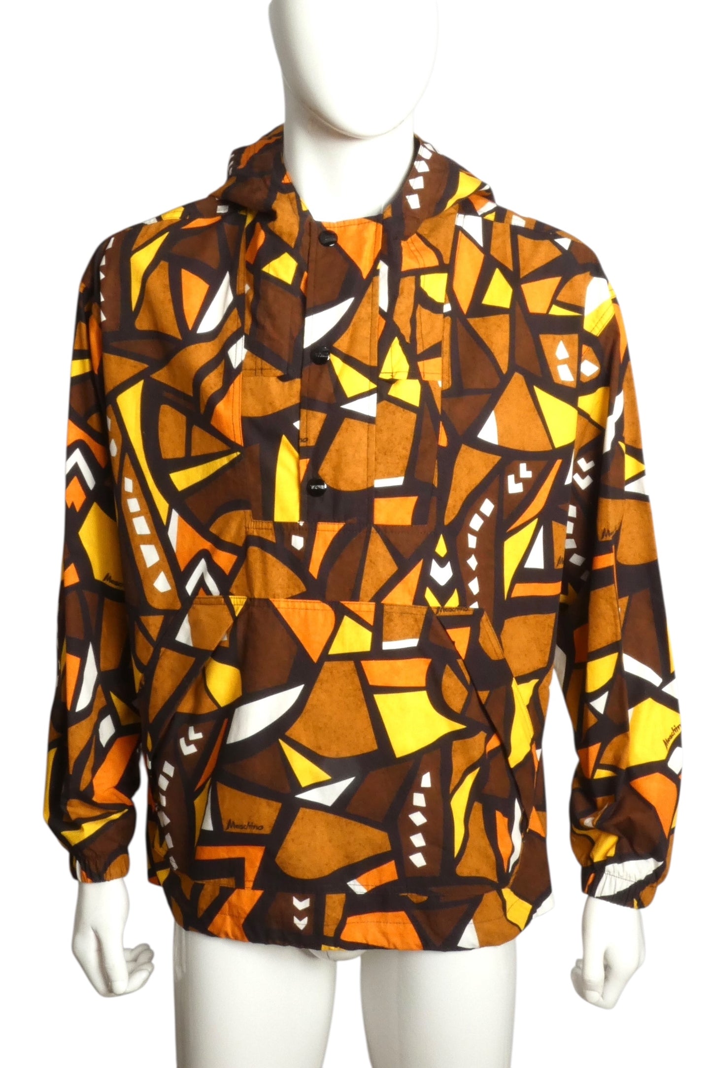 MOSCHINO COUTURE- NWT 2023 Printed Cotton Jacket, Size Medium