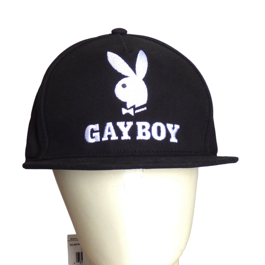 MOSCHINO COUTURE! x PLAYBOY- NWT 2019 "Gayboy" Small Brim Cap