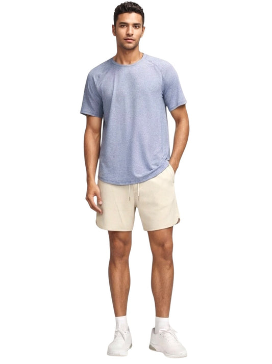 EMPORIO ARMANI- NWT Beige Ribbed Knit Shorts, Size XL