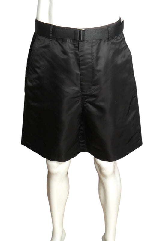 EMPORIO ARMANI- NWT Black Sateen Bermuda Shorts, Multiple Sizes Available