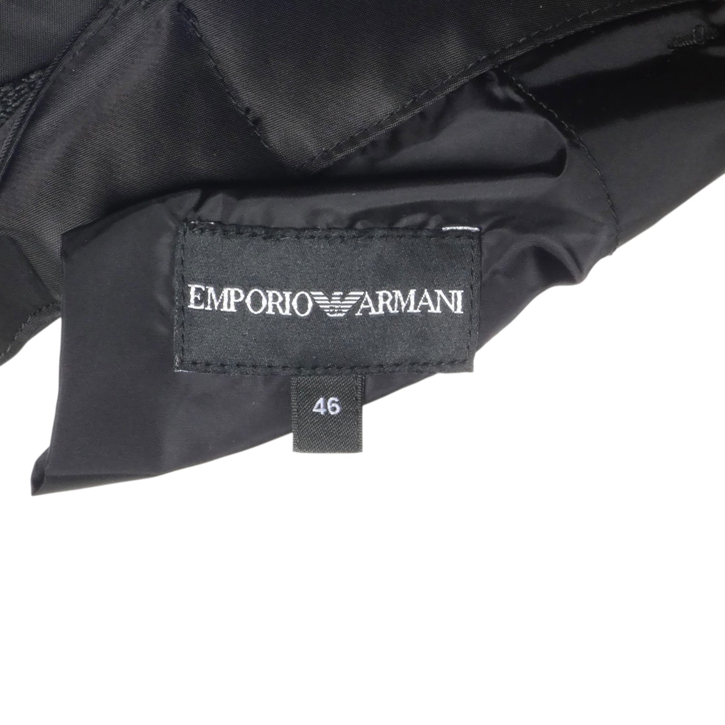 EMPORIO ARMANI- NWT Black Sateen Bermuda Shorts, Multiple Sizes Available