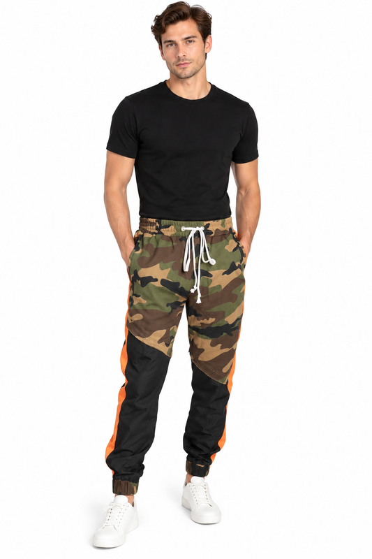GOD'S MASTERFUL CHILDREN - 2020 NWT Fabric Block Joggers, Size XL