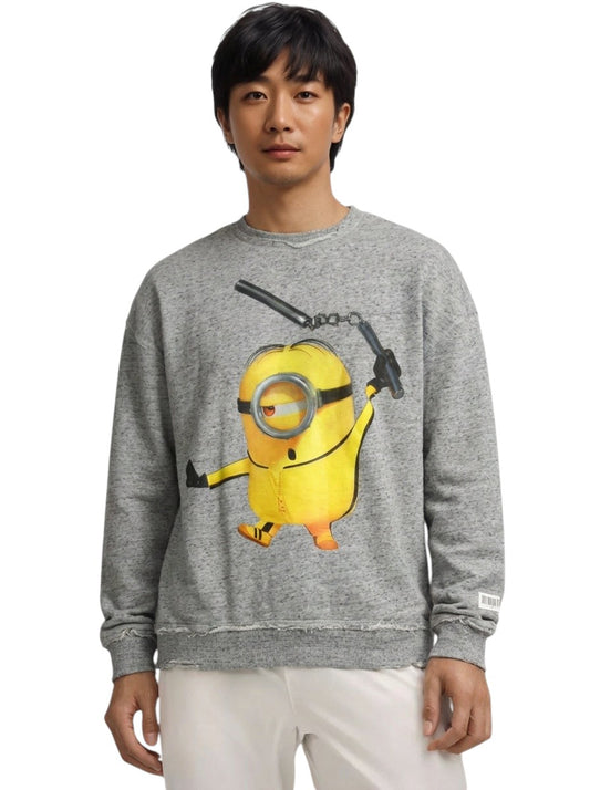 Screen Print Sweatshirt, Size Medium