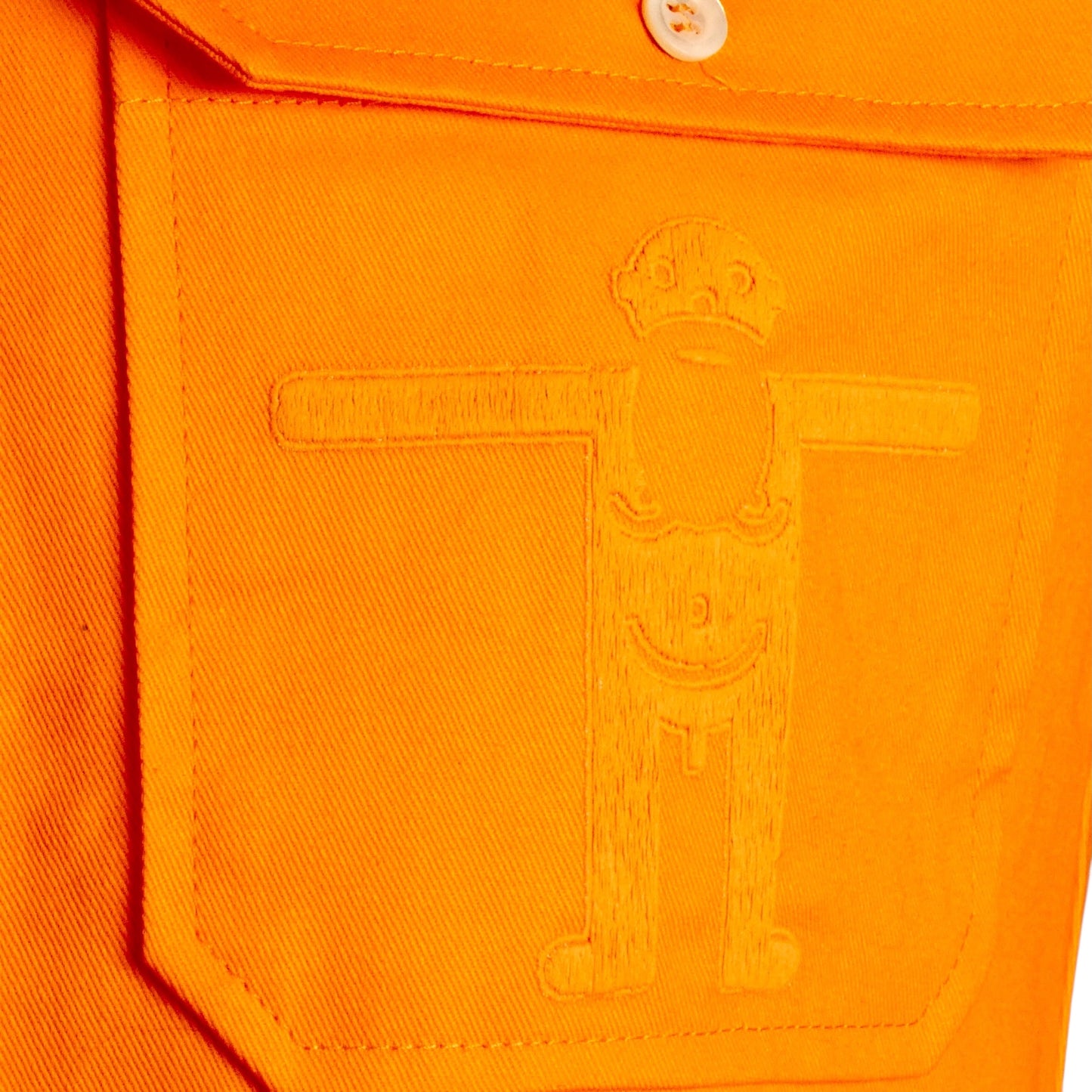 NWT Orange L/S Shirt, Size Small