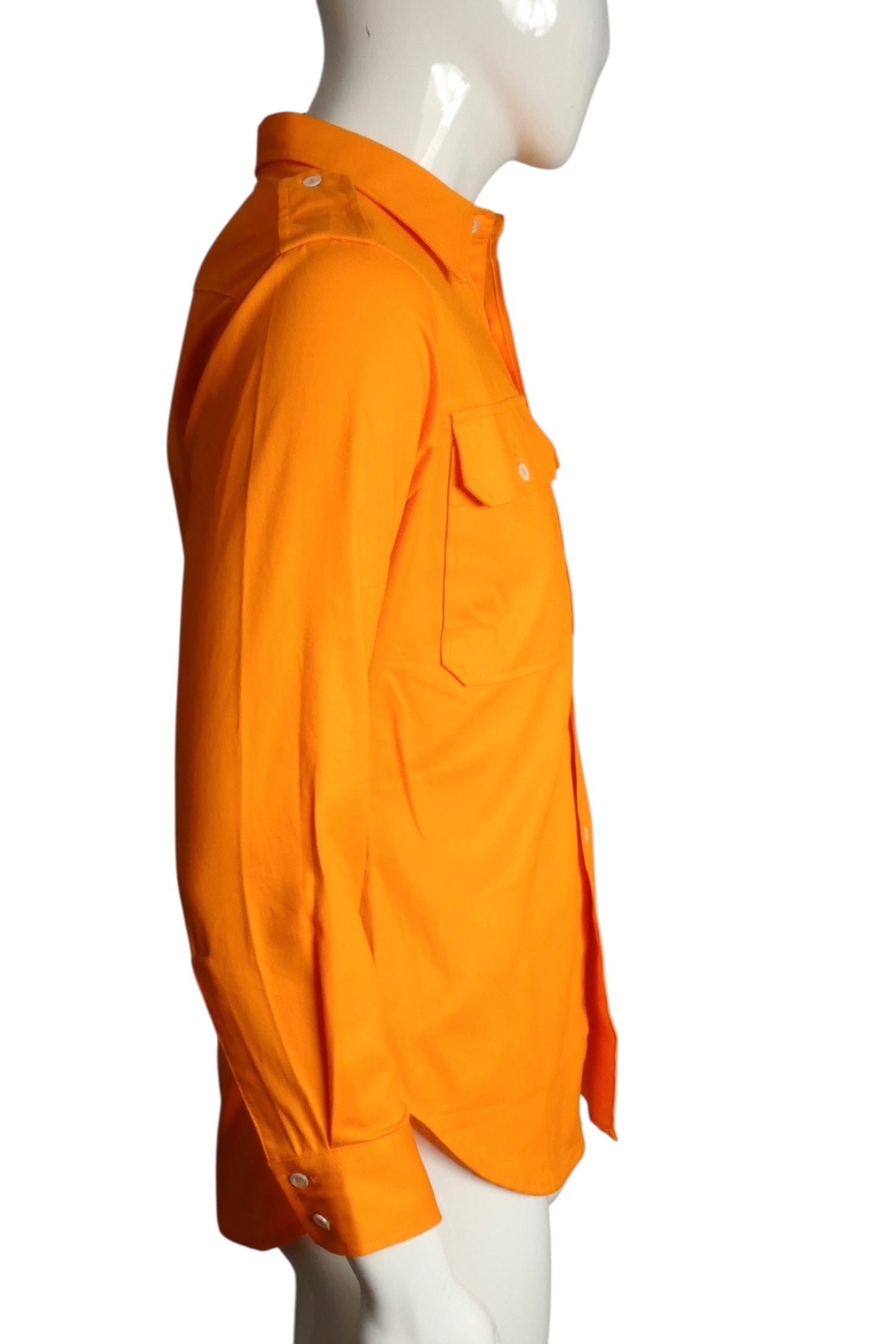 NWT Orange L/S Shirt, Size Small