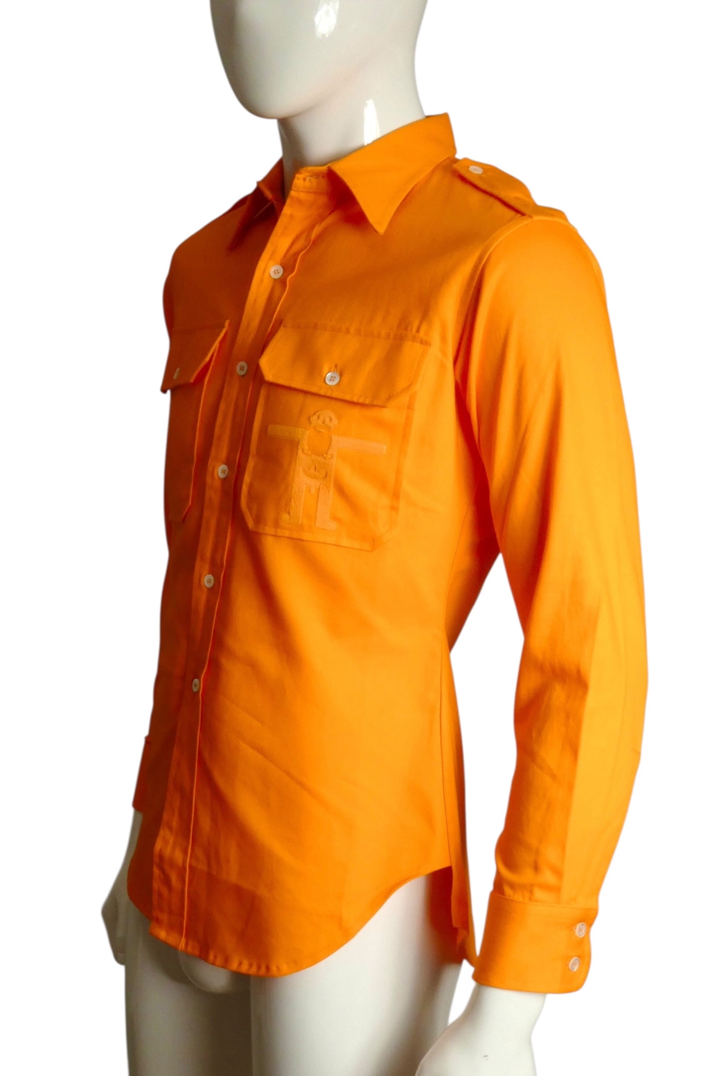 NWT Orange L/S Shirt, Size Small