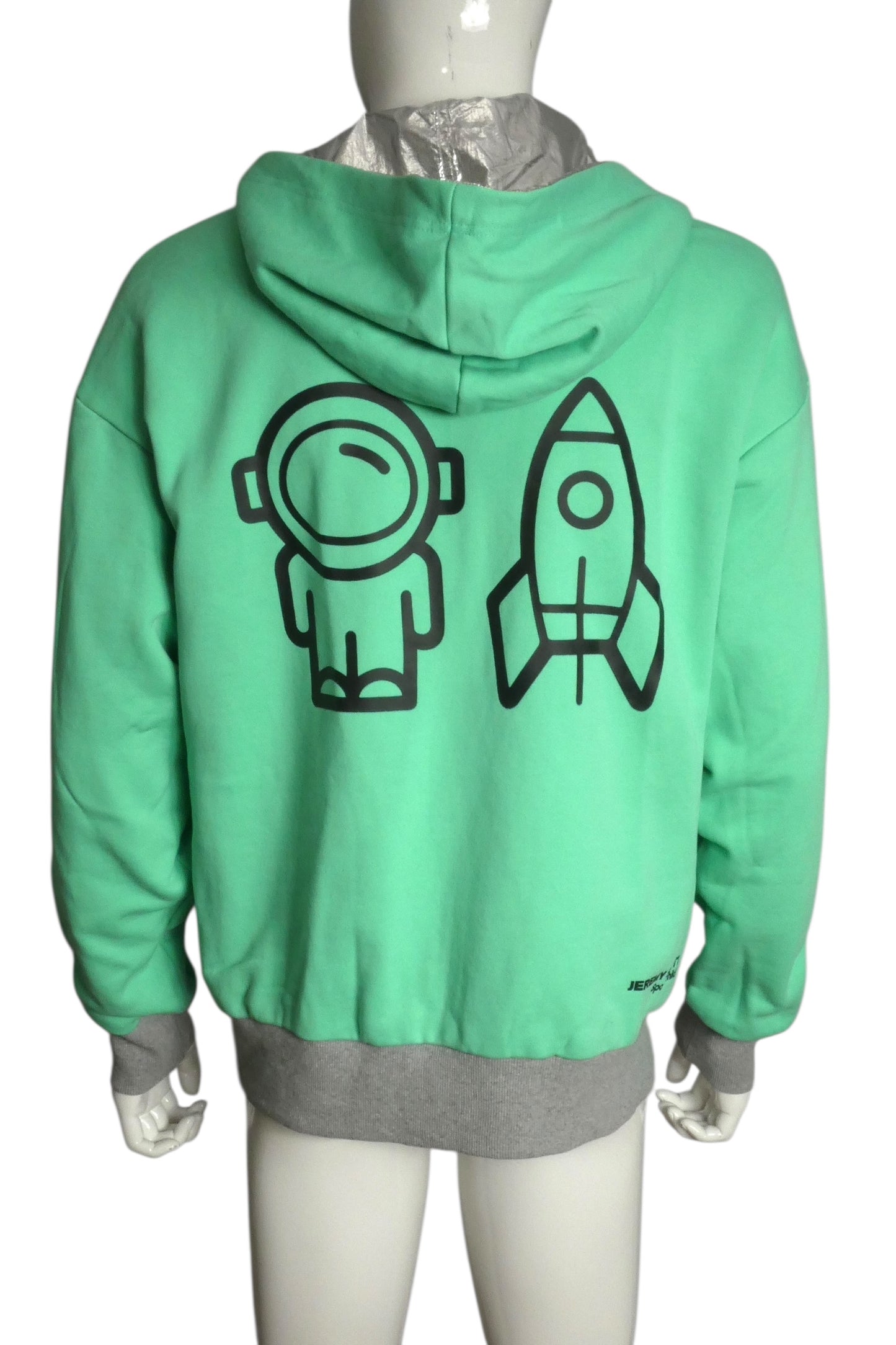 SPOILED CHILD x JEREMY SCOTT- 2025 Reversible Chrome Hoodie, Multi Sizes Available