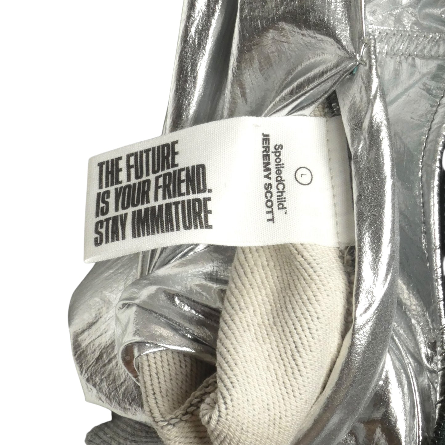 SPOILED CHILD x JEREMY SCOTT- 2025 Reversible Chrome Hoodie, Multi Sizes Available