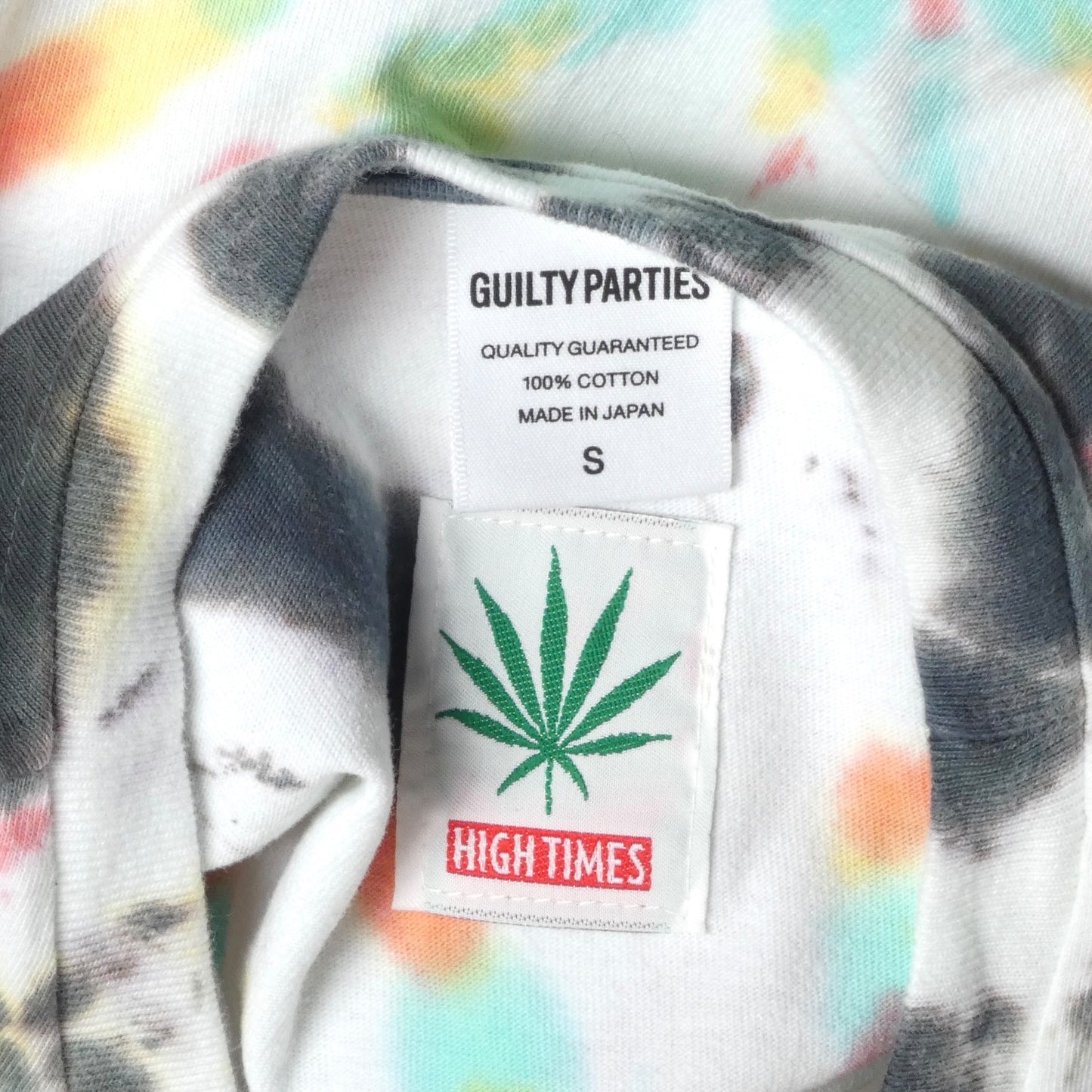 GUILTY PARTIES- NWT 2024 High Times Tie Dye  T-Shirt, Size Small