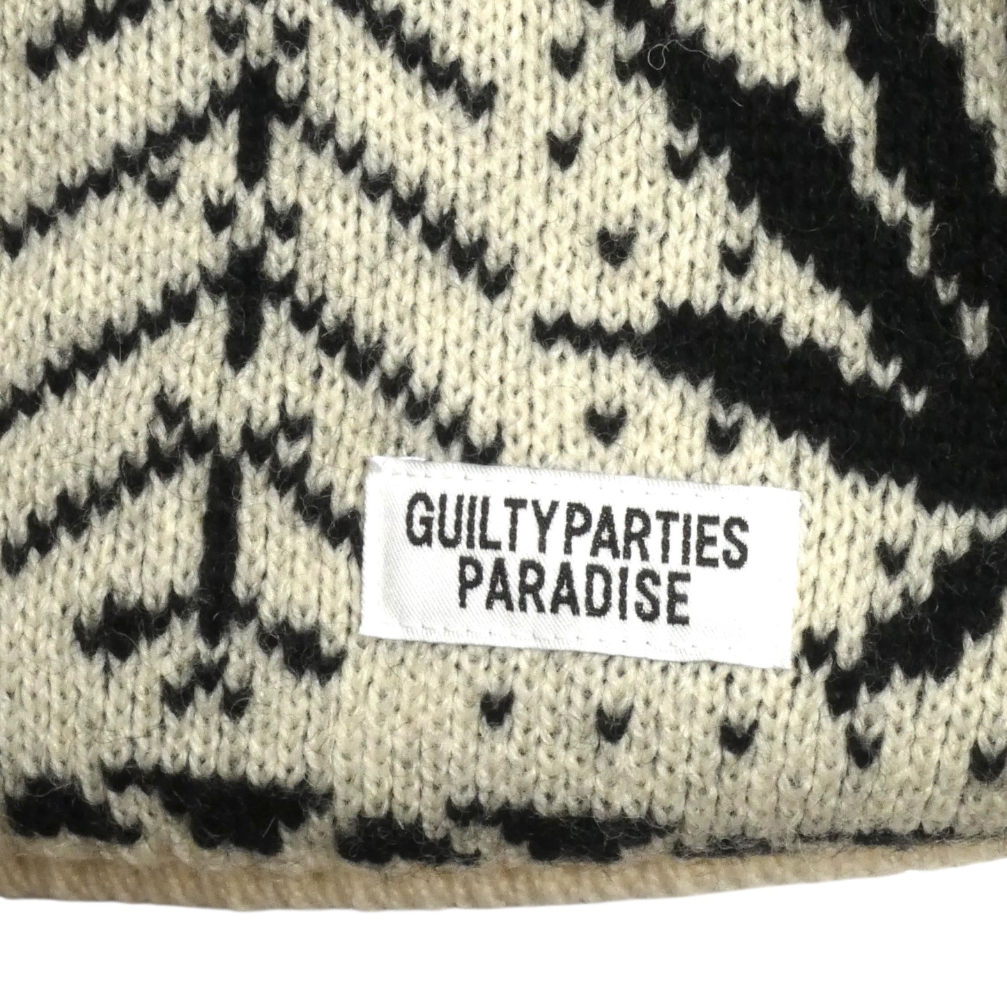 WACKO MARIA- NWT 2024 Graphic Print Wool Sweater, Size Small