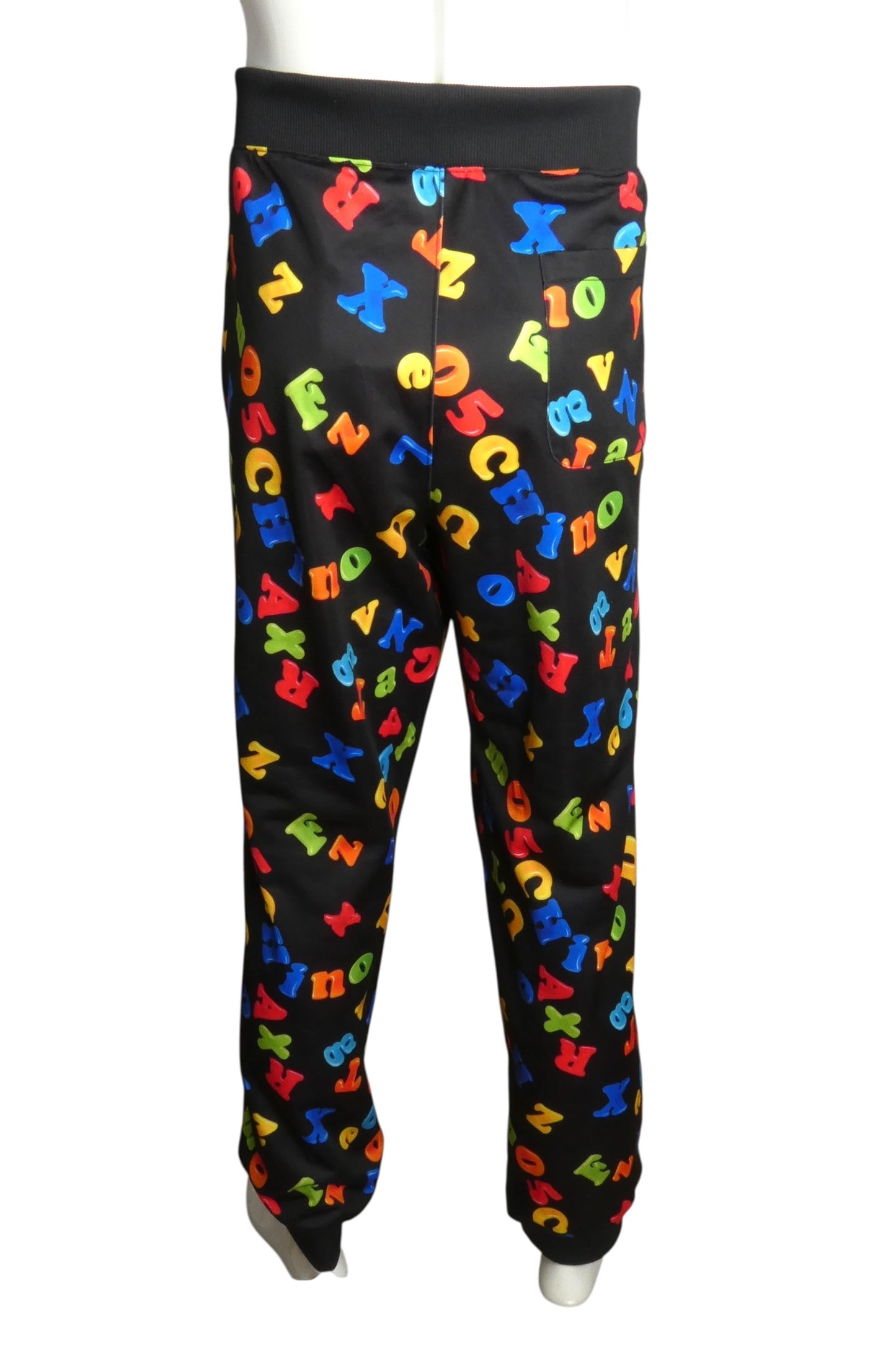 MOSCHINO COUTURE- NWT 2020 Printed Joggers, Size 2XL