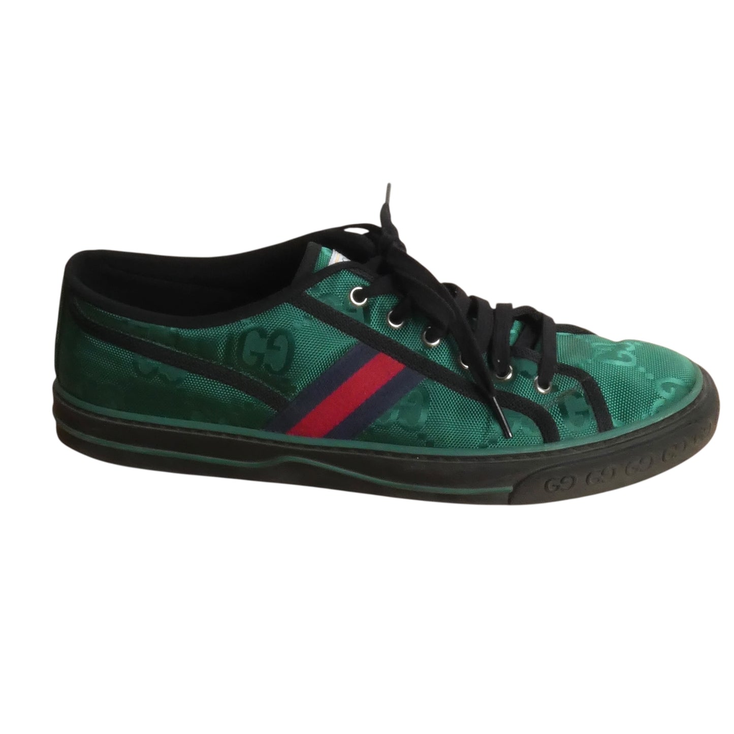 GUCCI- Tennis 1977 Off The Grid Low Sneakers, Size UK 12