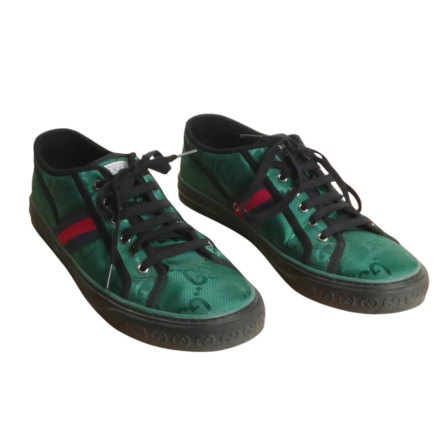GUCCI- Tennis 1977 Off The Grid Low Sneakers, Size UK 12