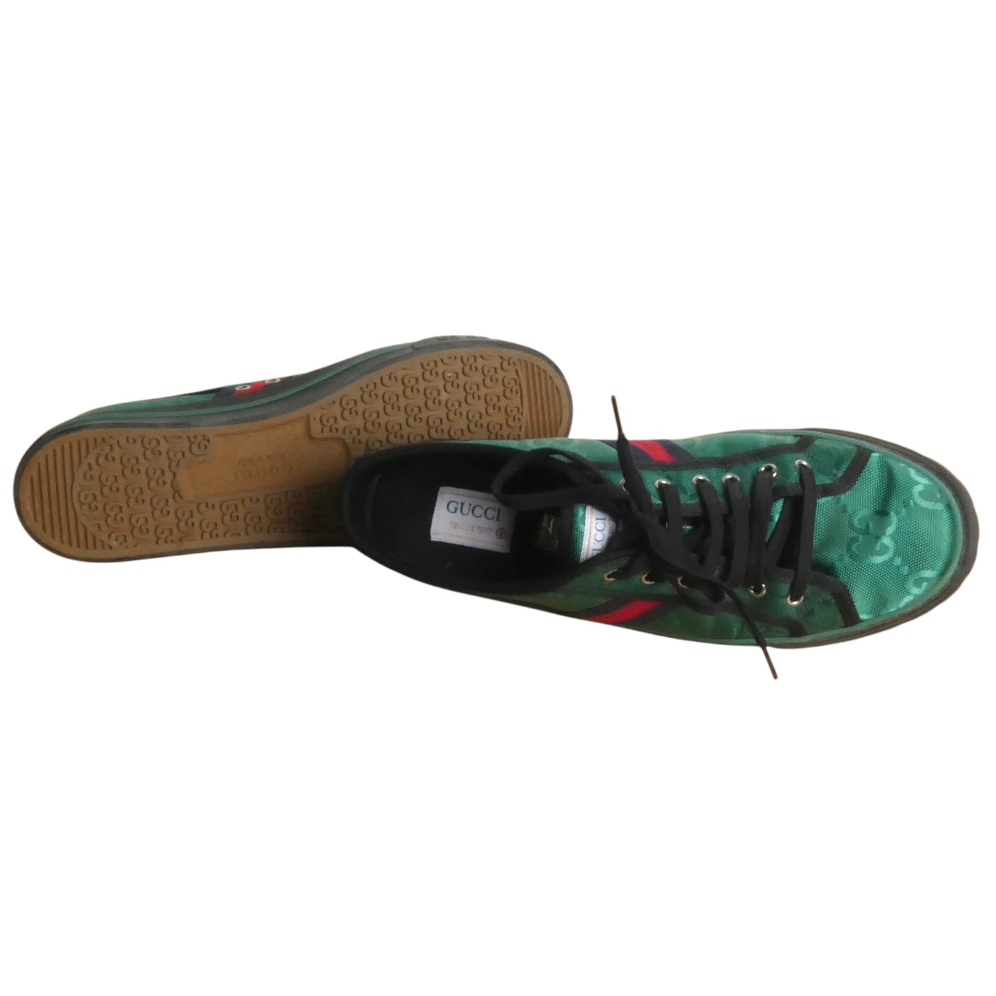 GUCCI- Tennis 1977 Off The Grid Low Sneakers, Size UK 12