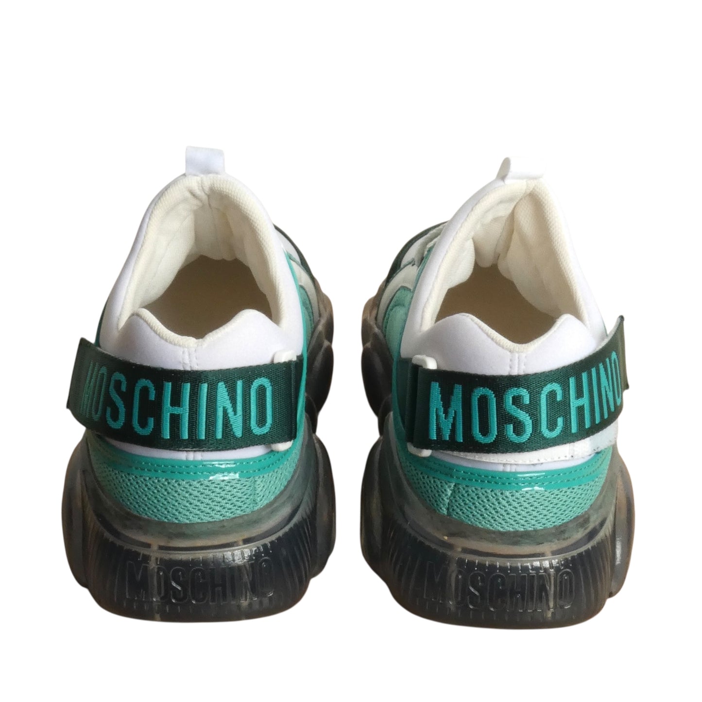 MOSCHINO- NWT Mesh Teddy Sole Sneakers, Size-44