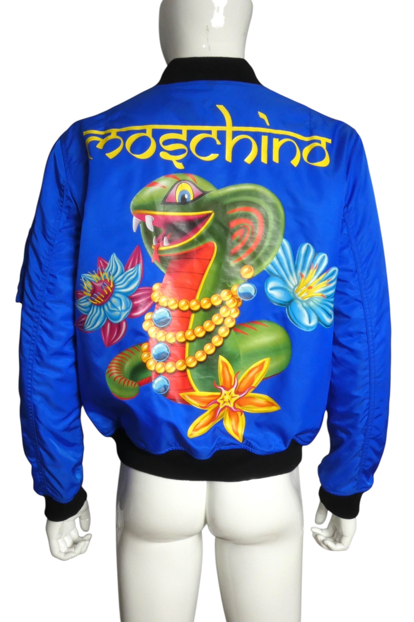 2017 Snake Bomber Jacket, Size Medium