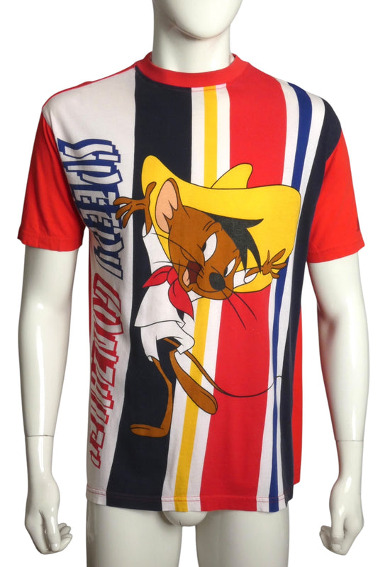 JC DE CASTELBAJAC- 1990s "Speedy Gonzalez" T-Shirt, Size Large