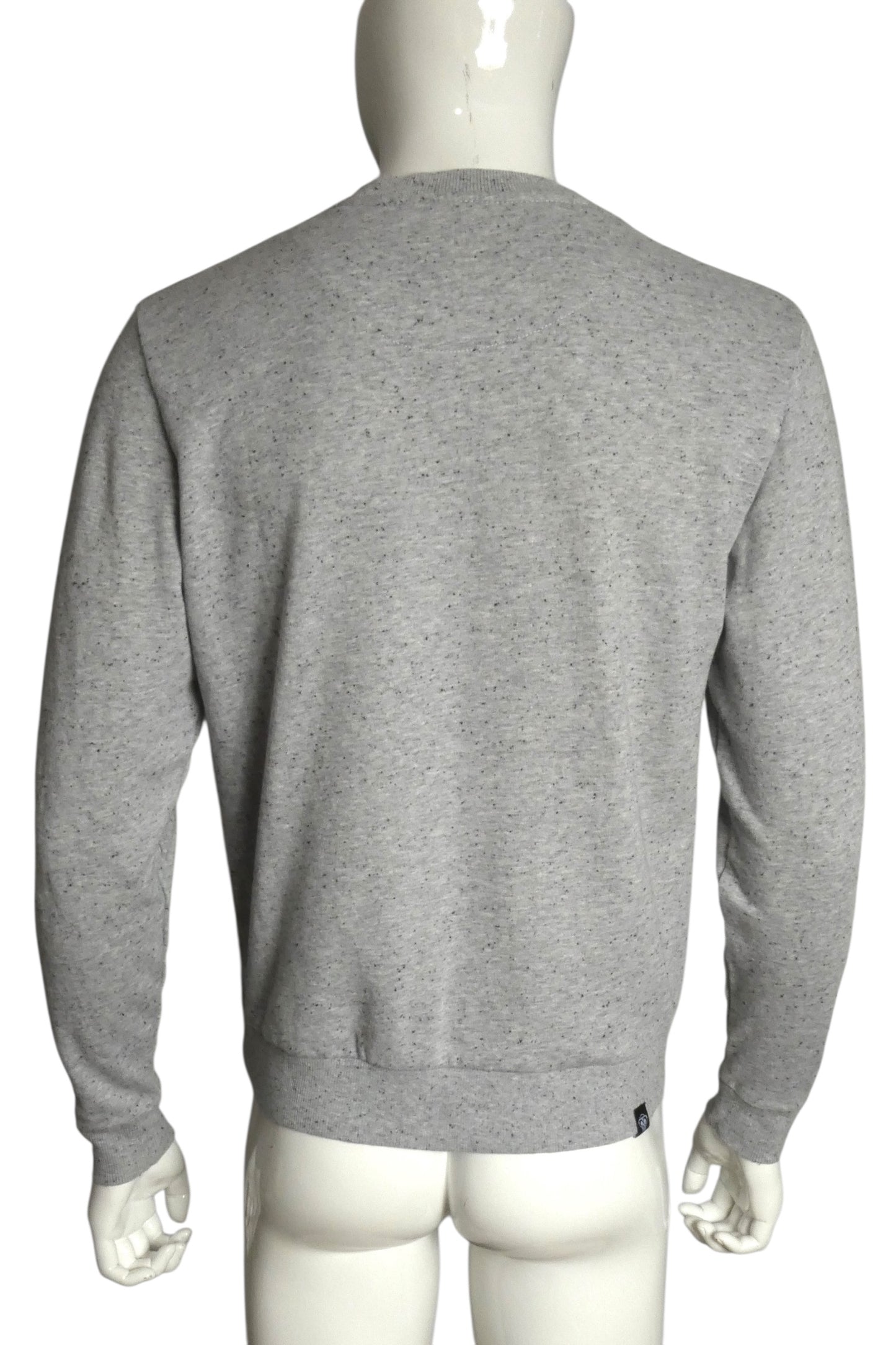 MOSTLY HEARD RARELY SEEN- Grey Cotton & Mesh Sweatshirt, Size Small