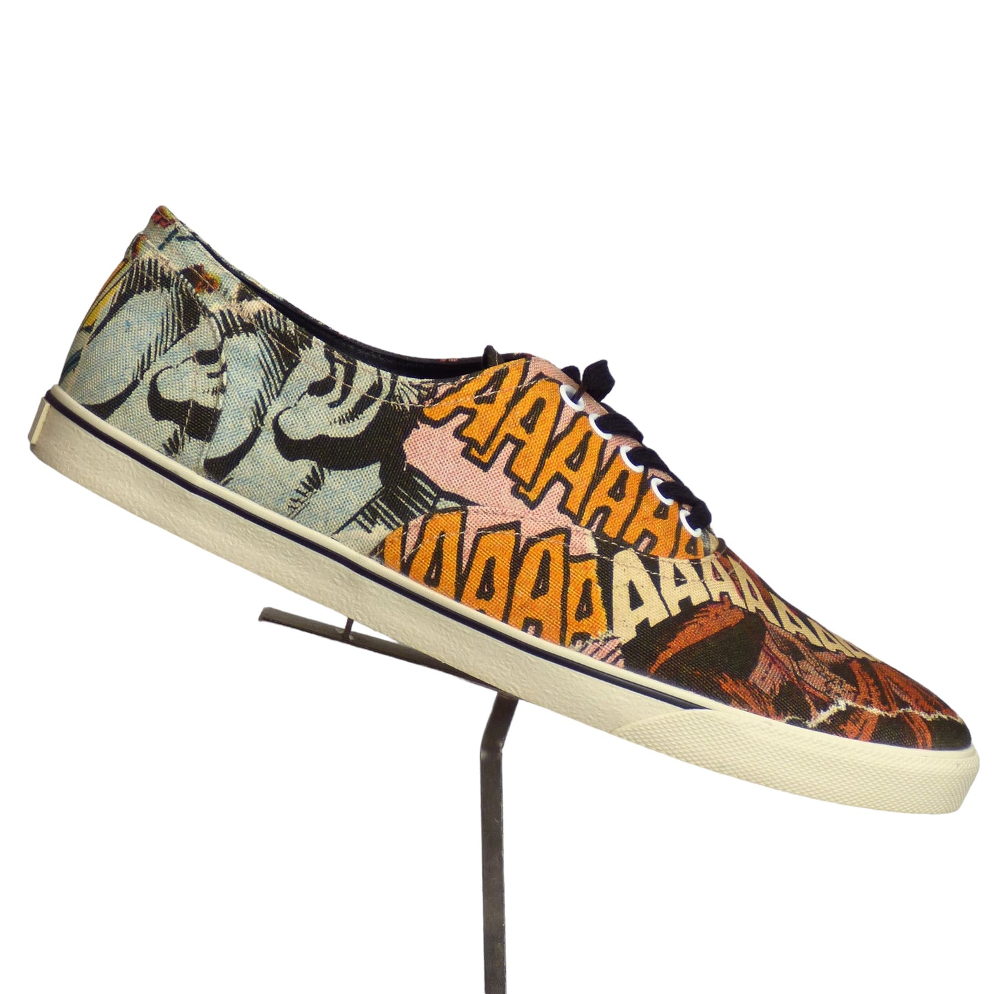 CELINE- 2019 Canvas Cartoon Sneaker, Size 12