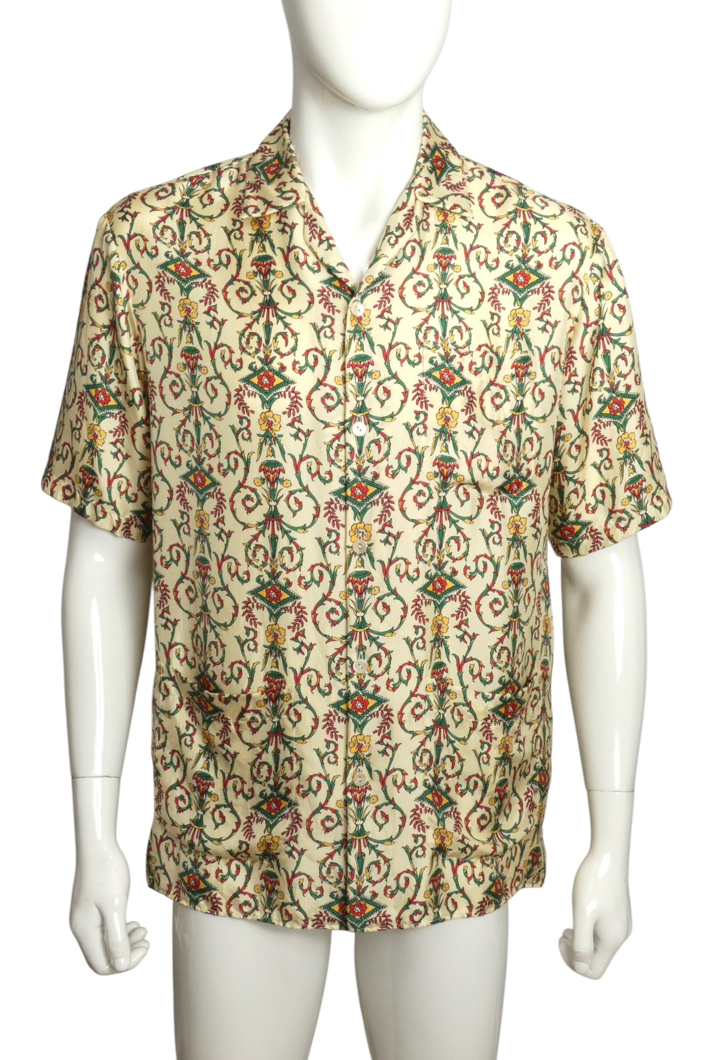 2021 Silk S/S Shirt, Size Medium