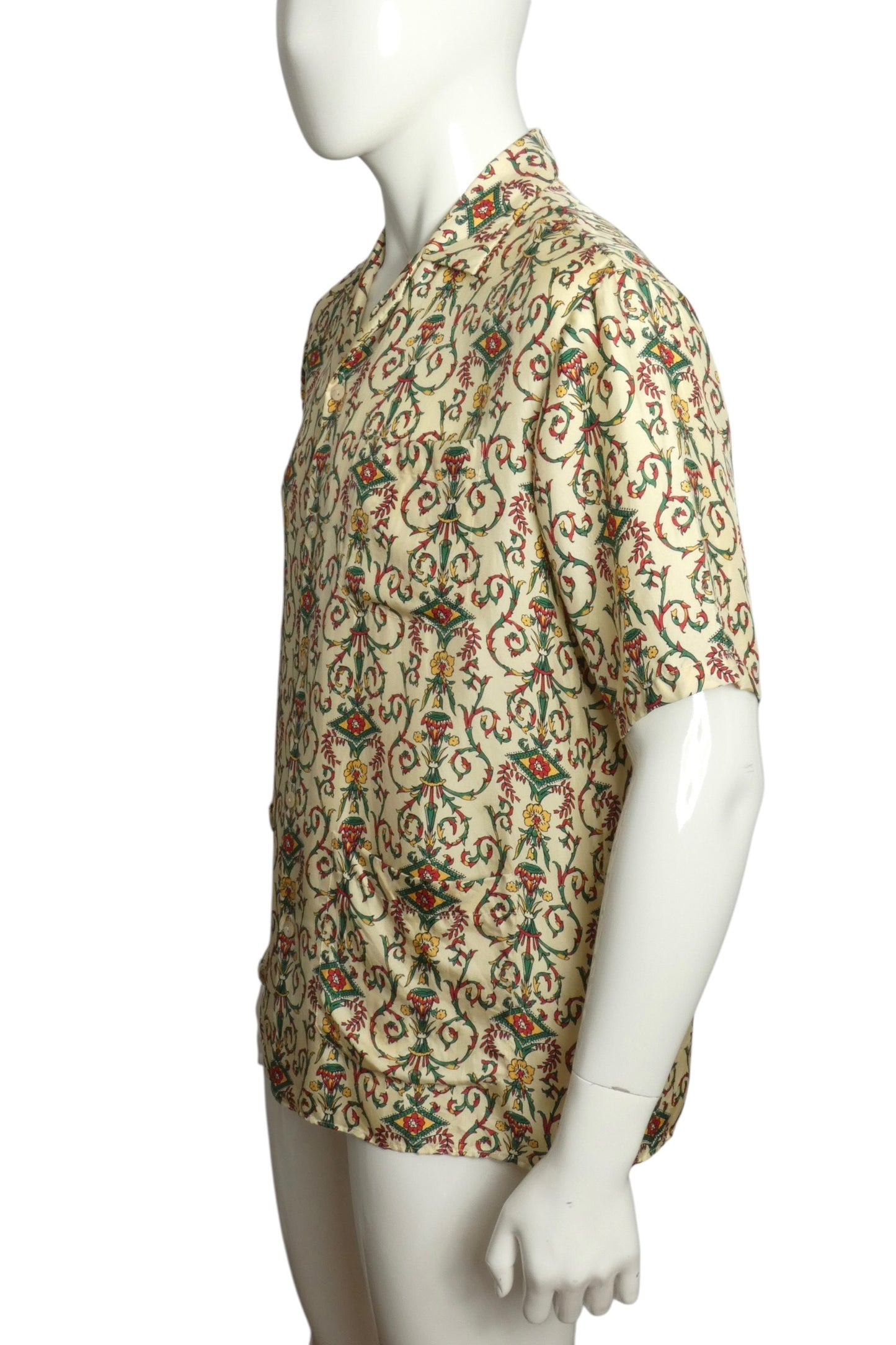 2021 Silk S/S Shirt, Size Medium