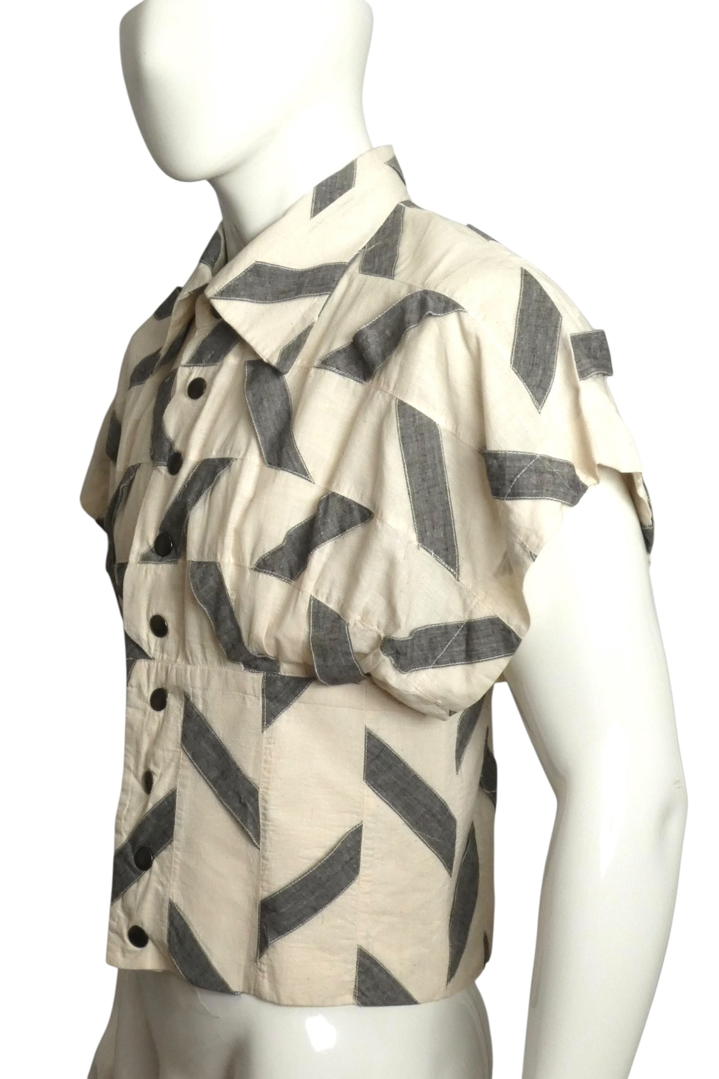 1980s Woven Jacket, Size Medium