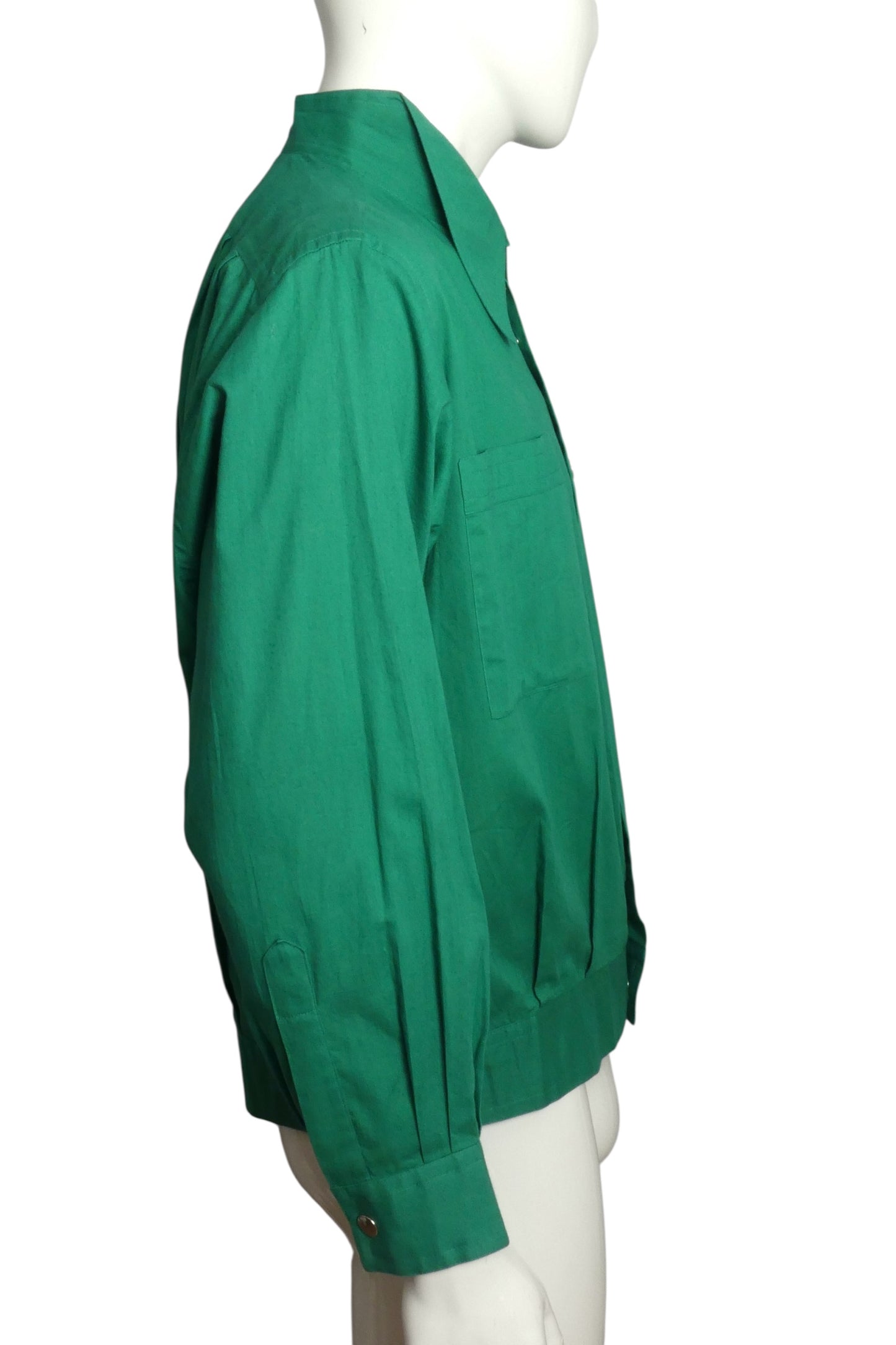 1990s Cotton Shirt-Jac, Size XL