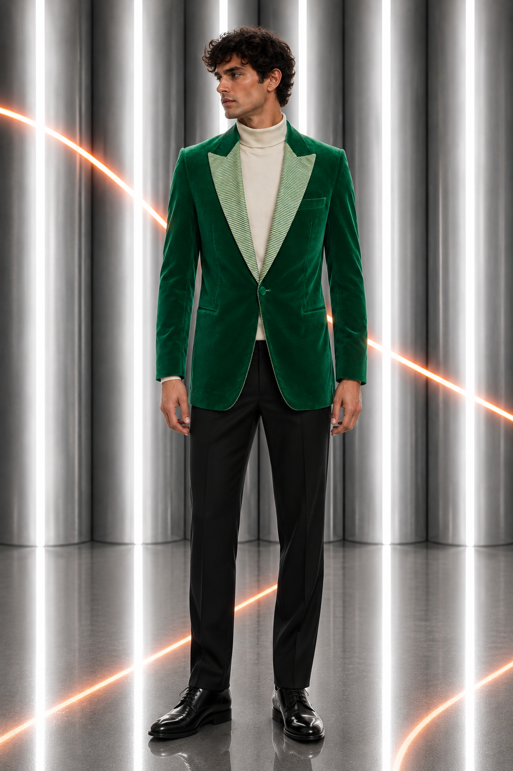 PIERRE CARDIN - 1980s Velvet Dinner Jacket, Size Large