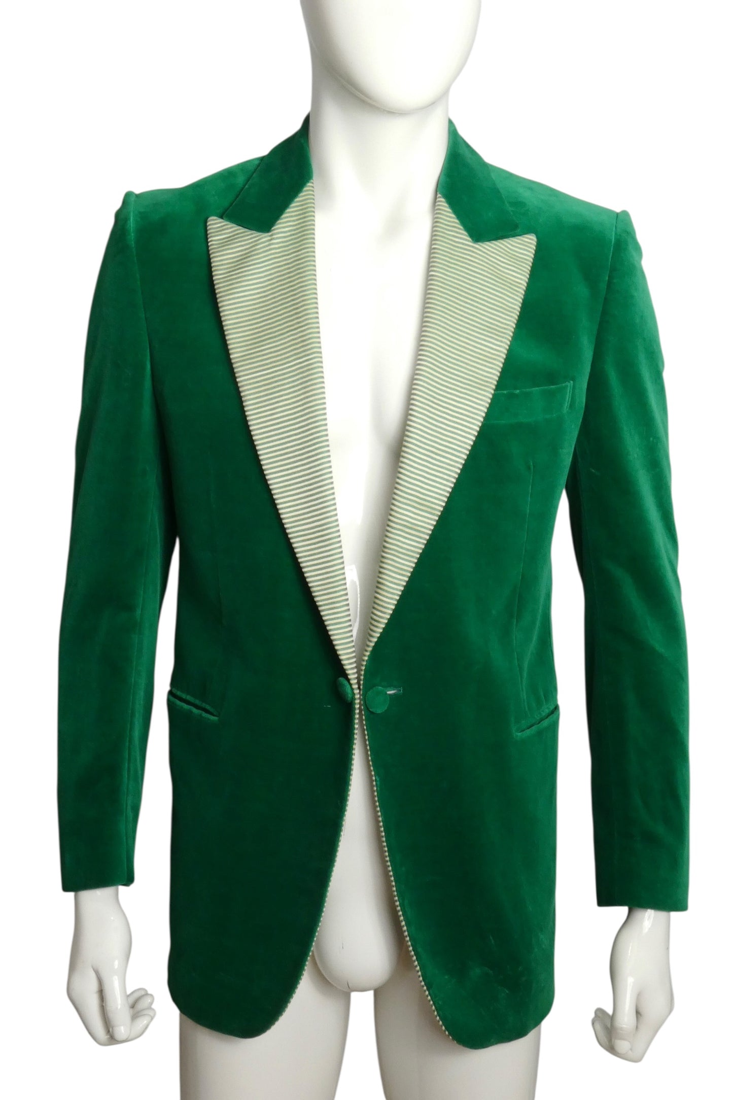 1980s Velvet Dinner Jacket, Size Large