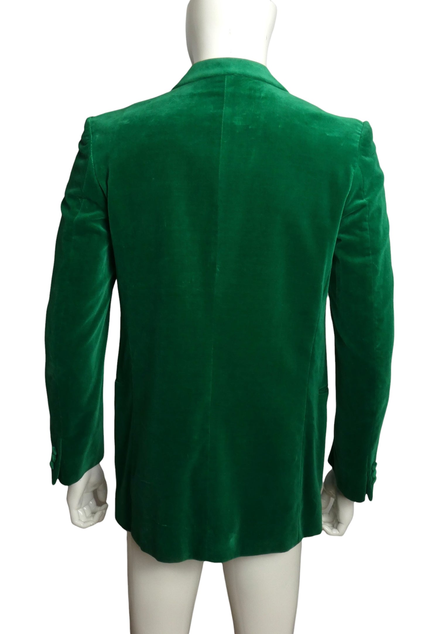 1980s Velvet Dinner Jacket, Size Large