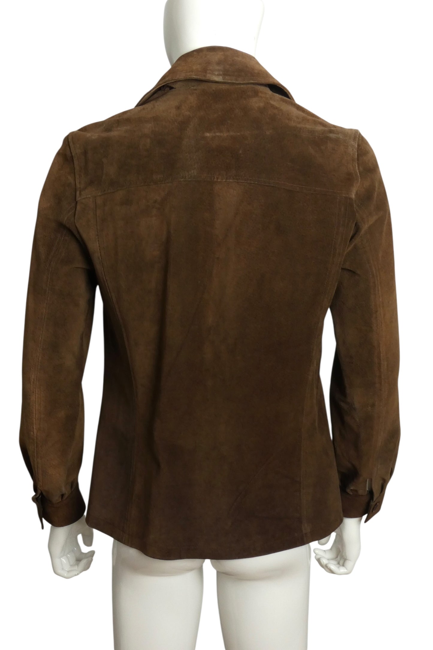 1970s Suede Jacket, Size Medium