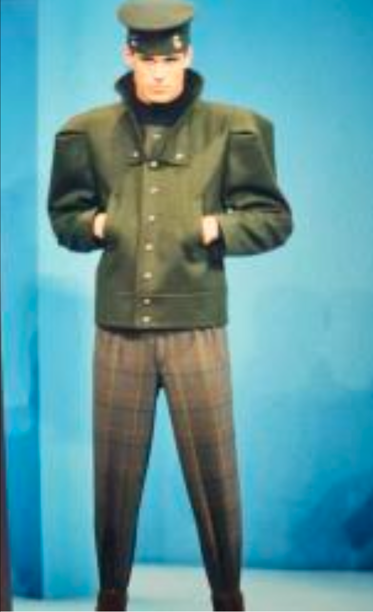 1991 Wool Coat, Size Large