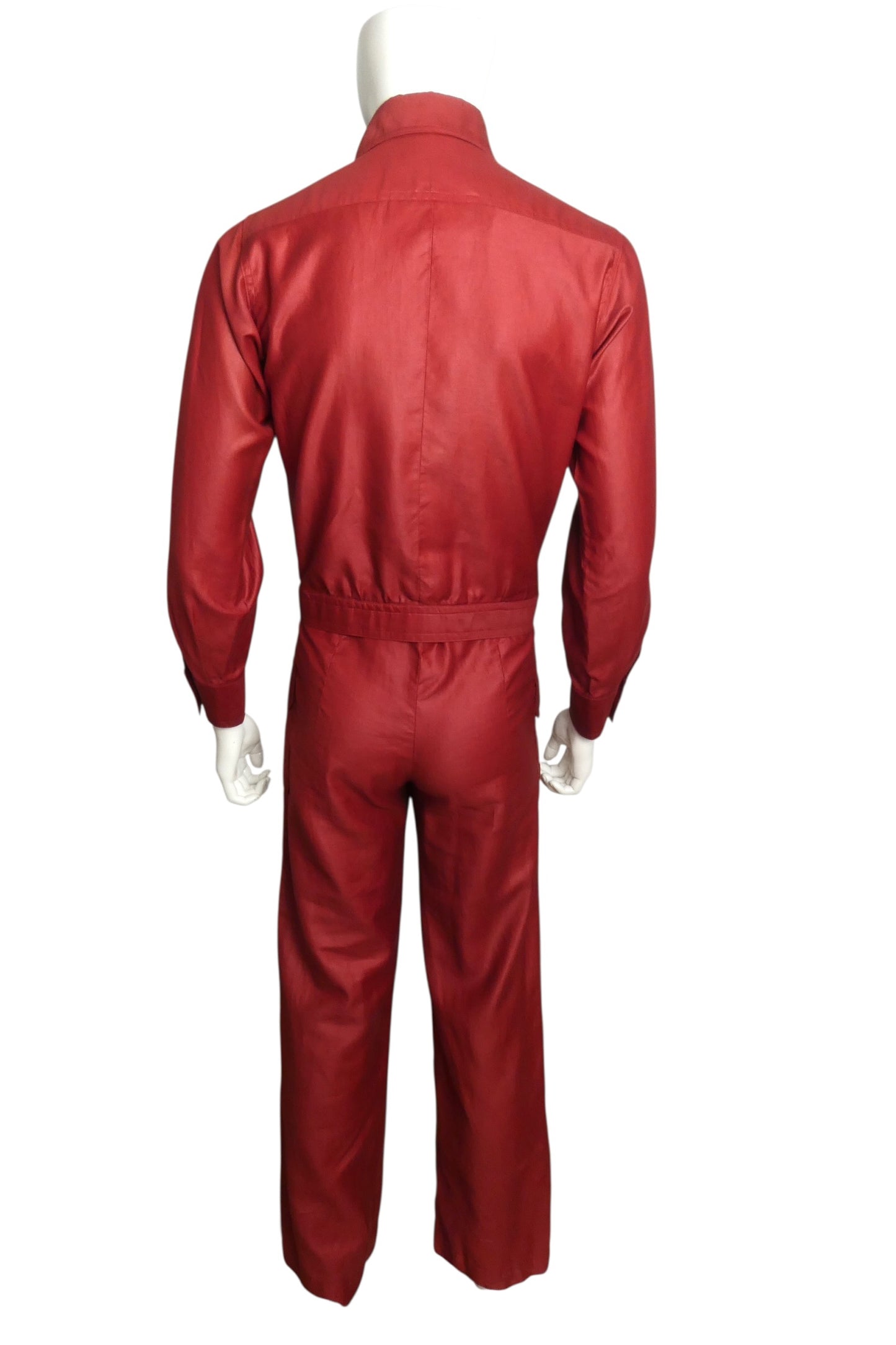 1977 Cotton Jumpsuit, Size Large