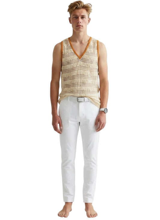 1978 Woven Tank Top, Size Large