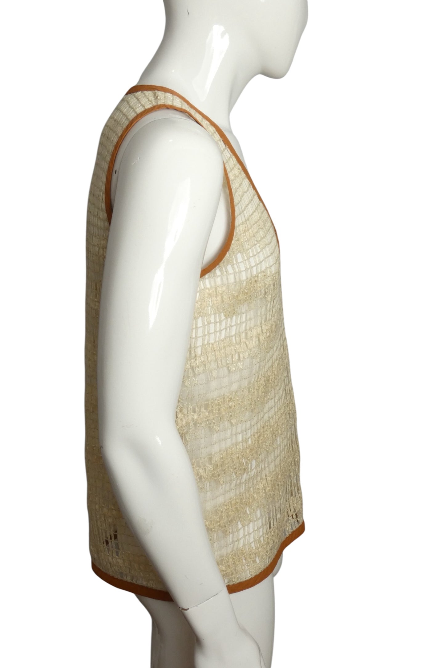 1978 Woven Tank Top, Size Large