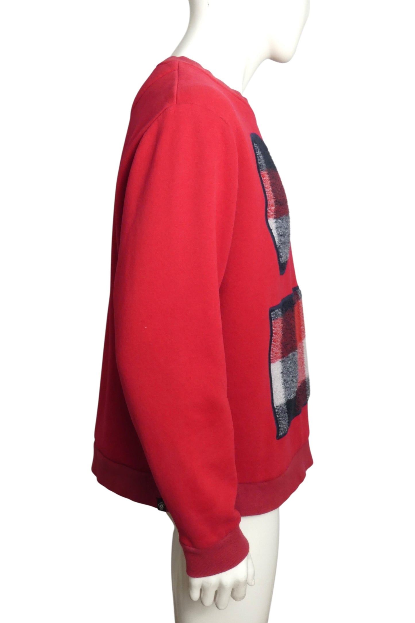 Cotton & Chenille Sweatshirt, Size XL