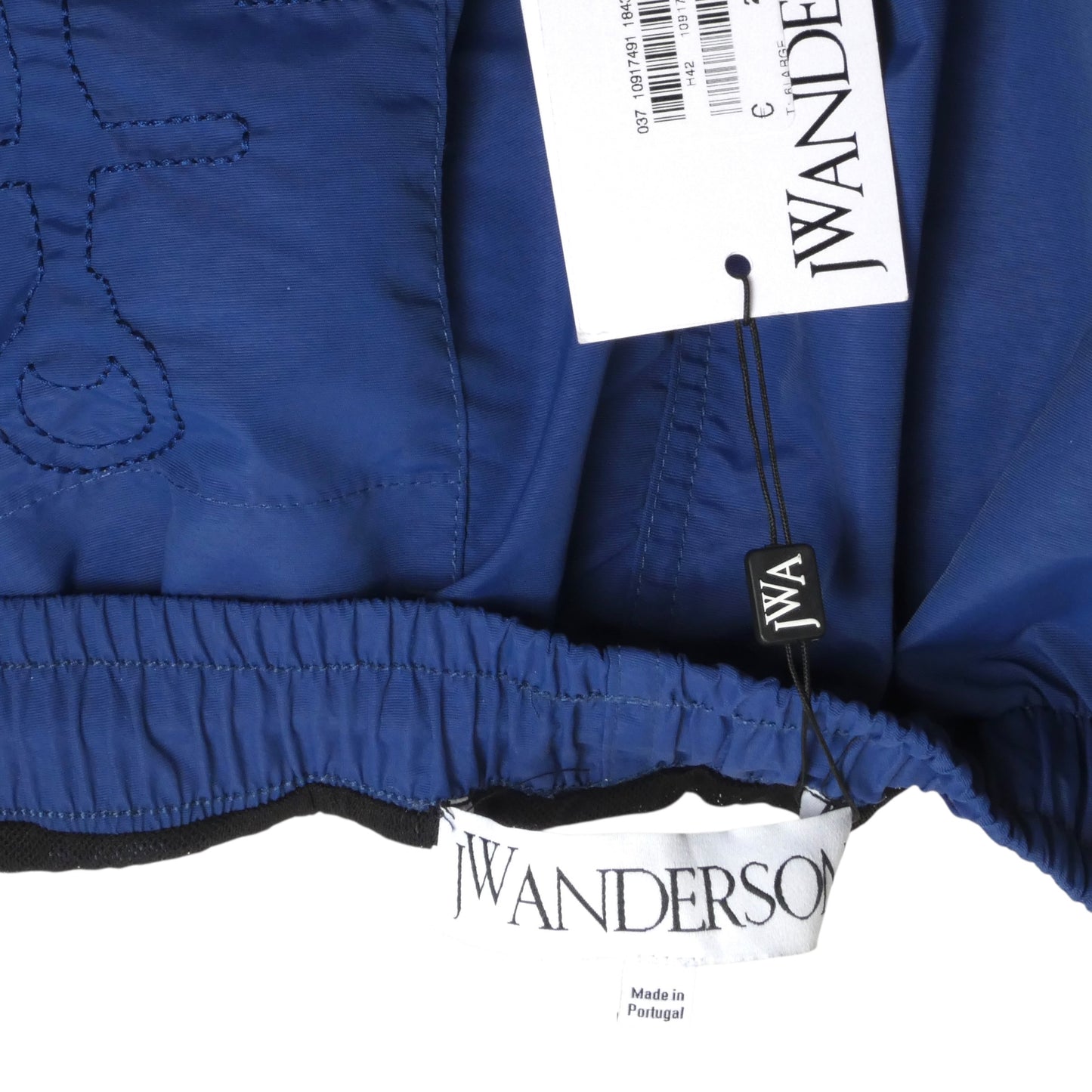 JW ANDERSON- NWT Blue Pigeon Harness Swim Shorts, Size Large