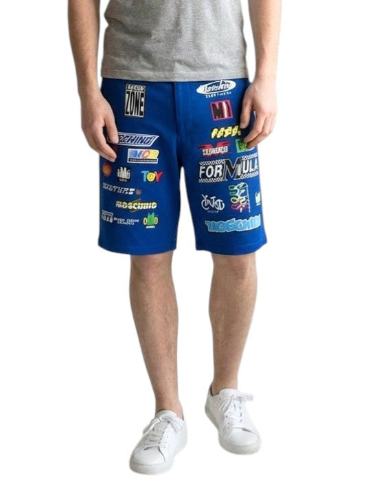 2016 Knit Patch Shorts, Waist-36